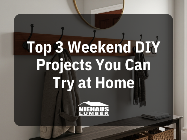 Top 3 Weekend DIY Project You Can Try at Home